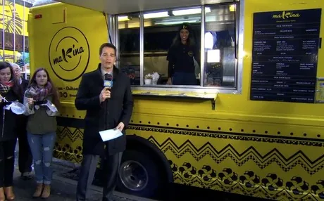 The Makina food truck featured on ABC’s Good Morning America, 2018